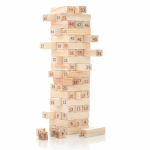 Wooden Tumbling Tower Game Jenga / Zenga. Puzzle Game for Adults and Kids Aditi Toys Pvt. Ltd.