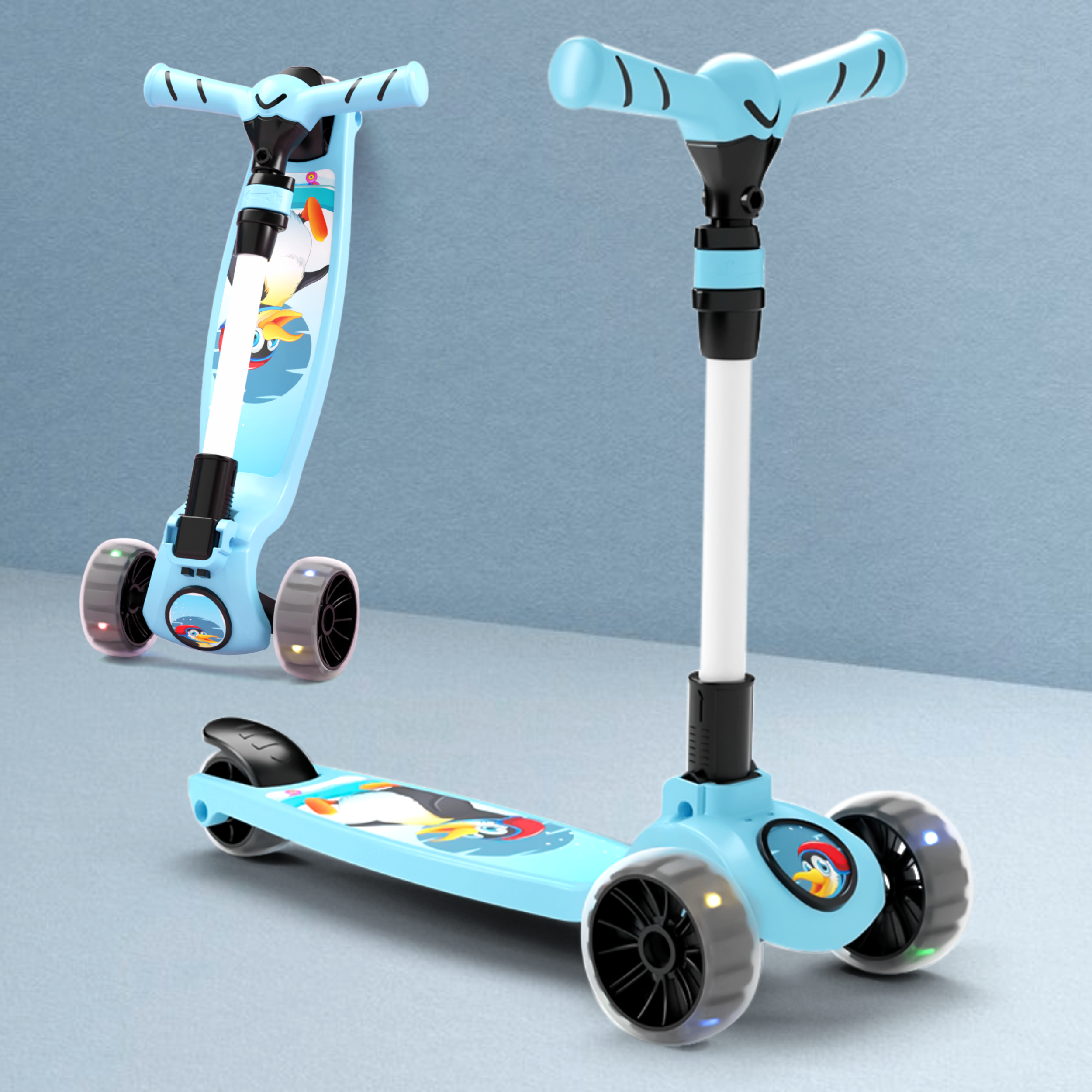 Go Rider Scooter (Blue-Black)