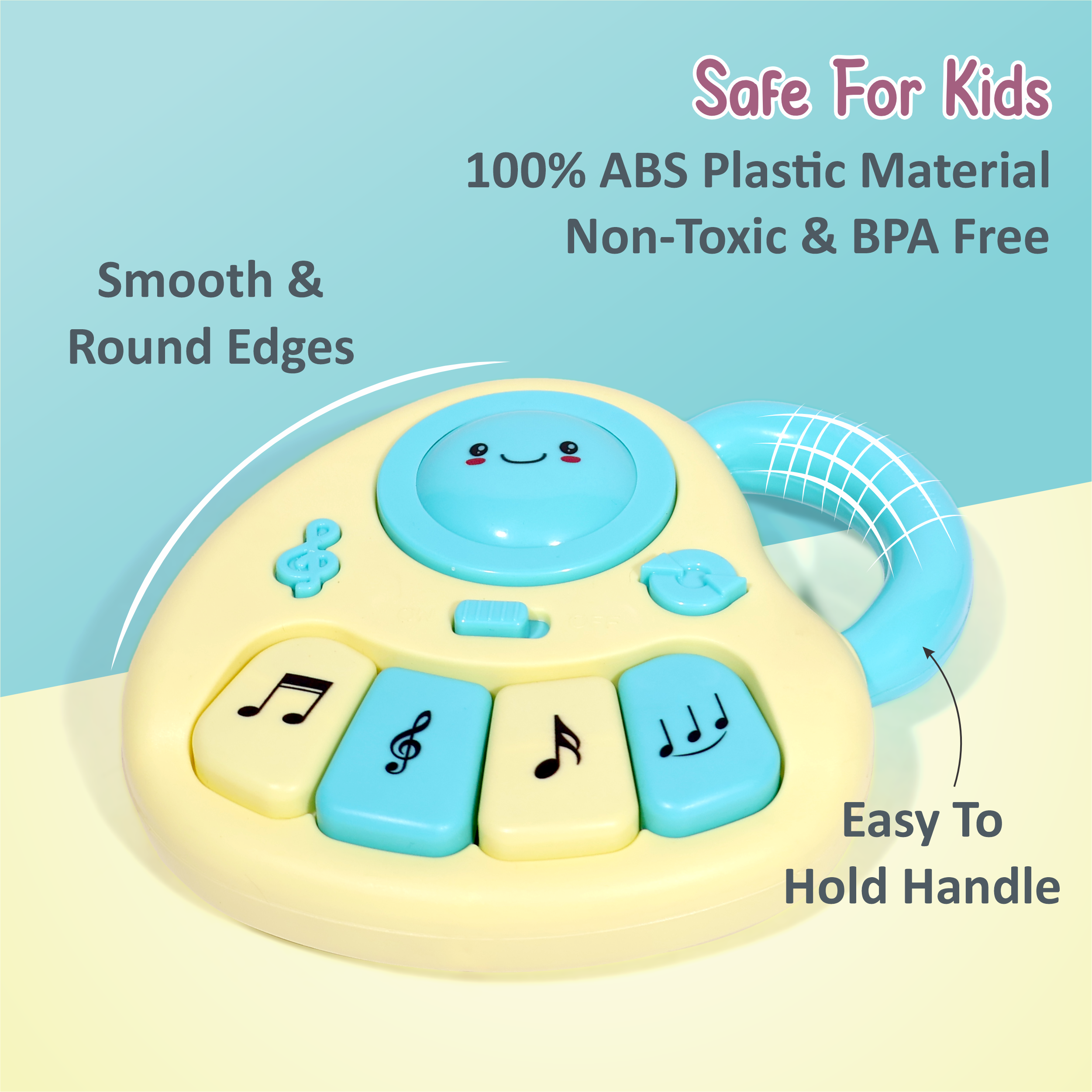 Tiny Tune Piano (Yellow-Blue)