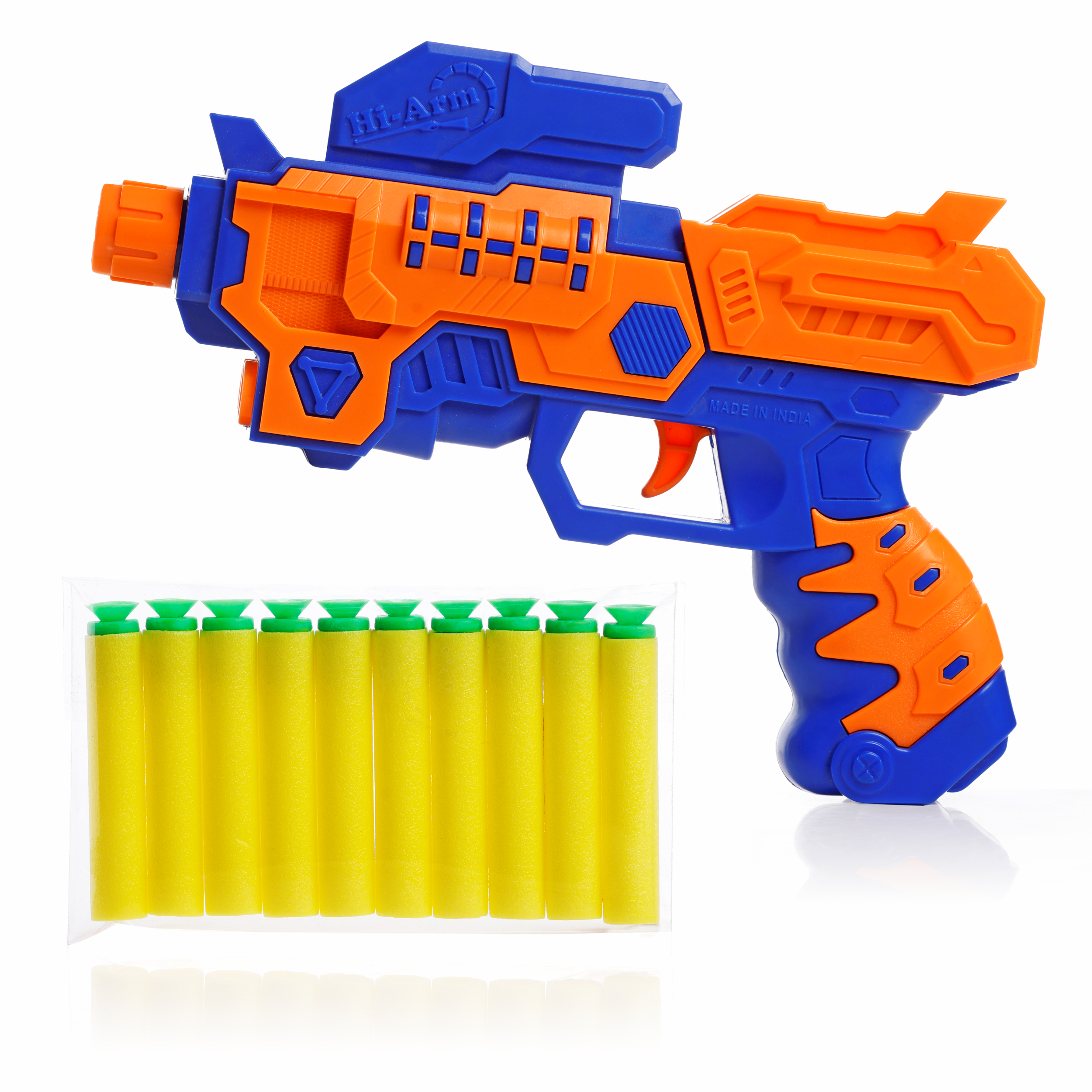 Chanak Hi-Arm Soft Bullet Gun With 10 Bullets Aditi Toys Pvt. Ltd.