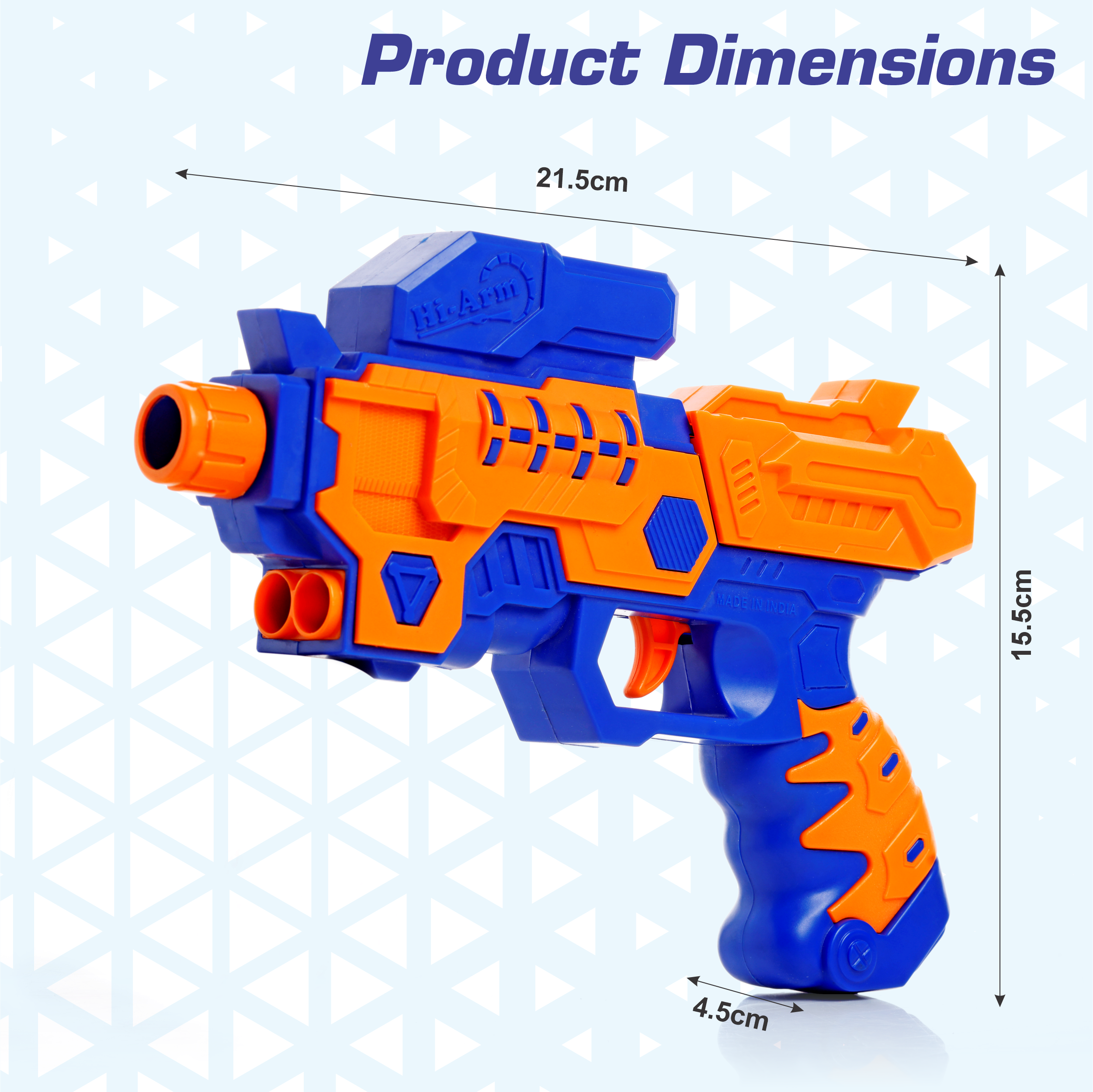 Chanak Hi-Arm Soft Bullet Gun With 10 Bullets Aditi Toys Pvt. Ltd.