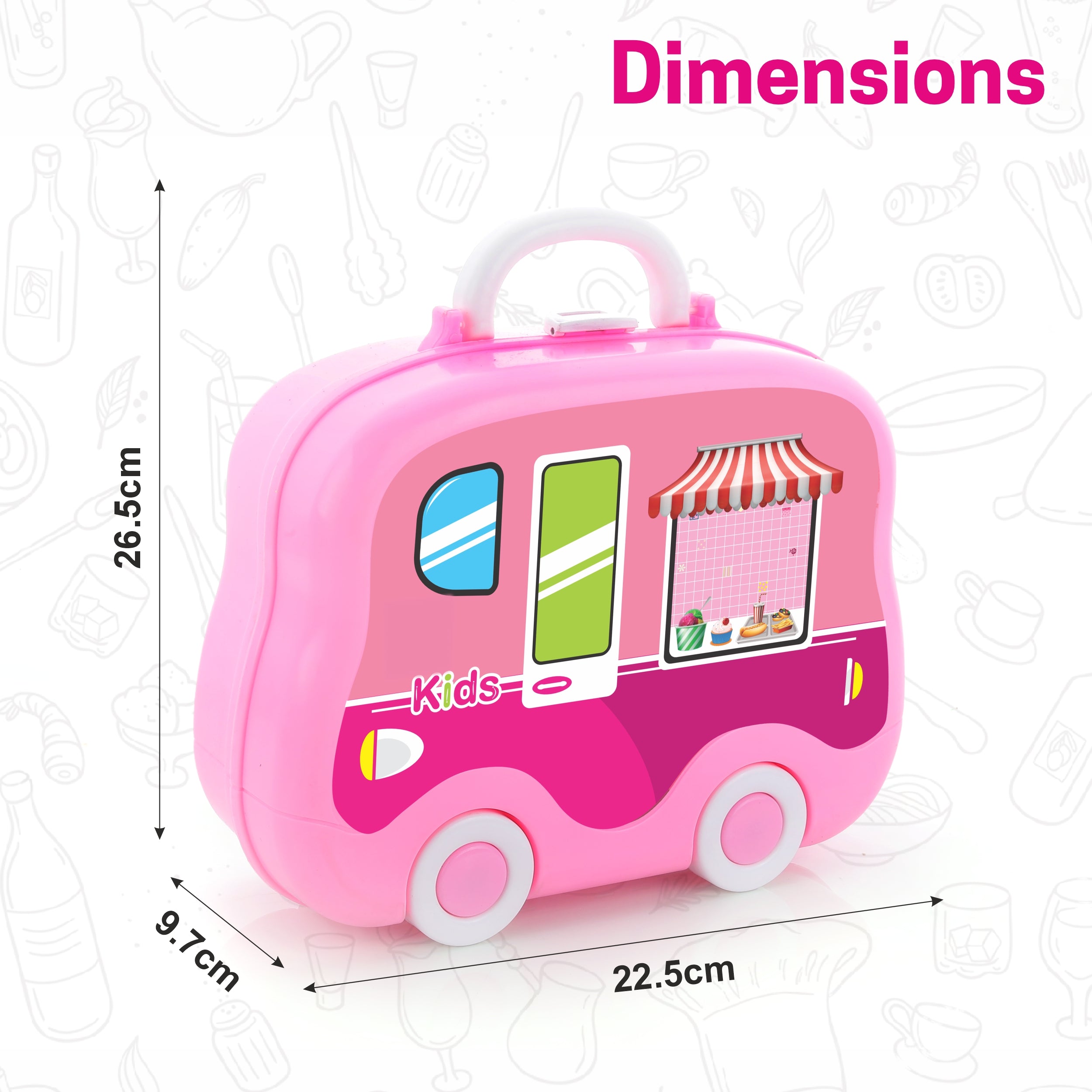 Kitchen Set (Wheel Suitcase)