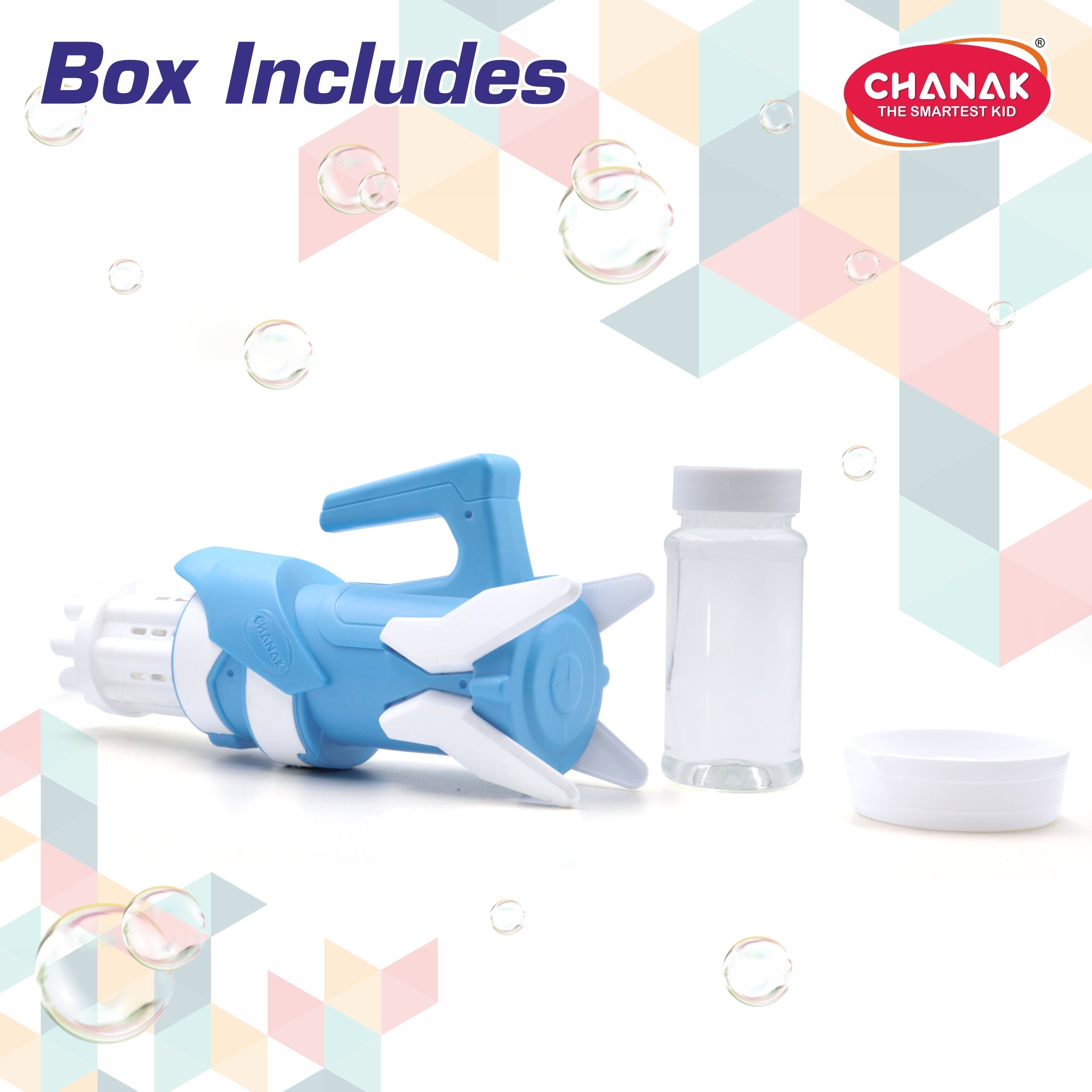 Gatling Bubble Gun (Light Blue) chanak