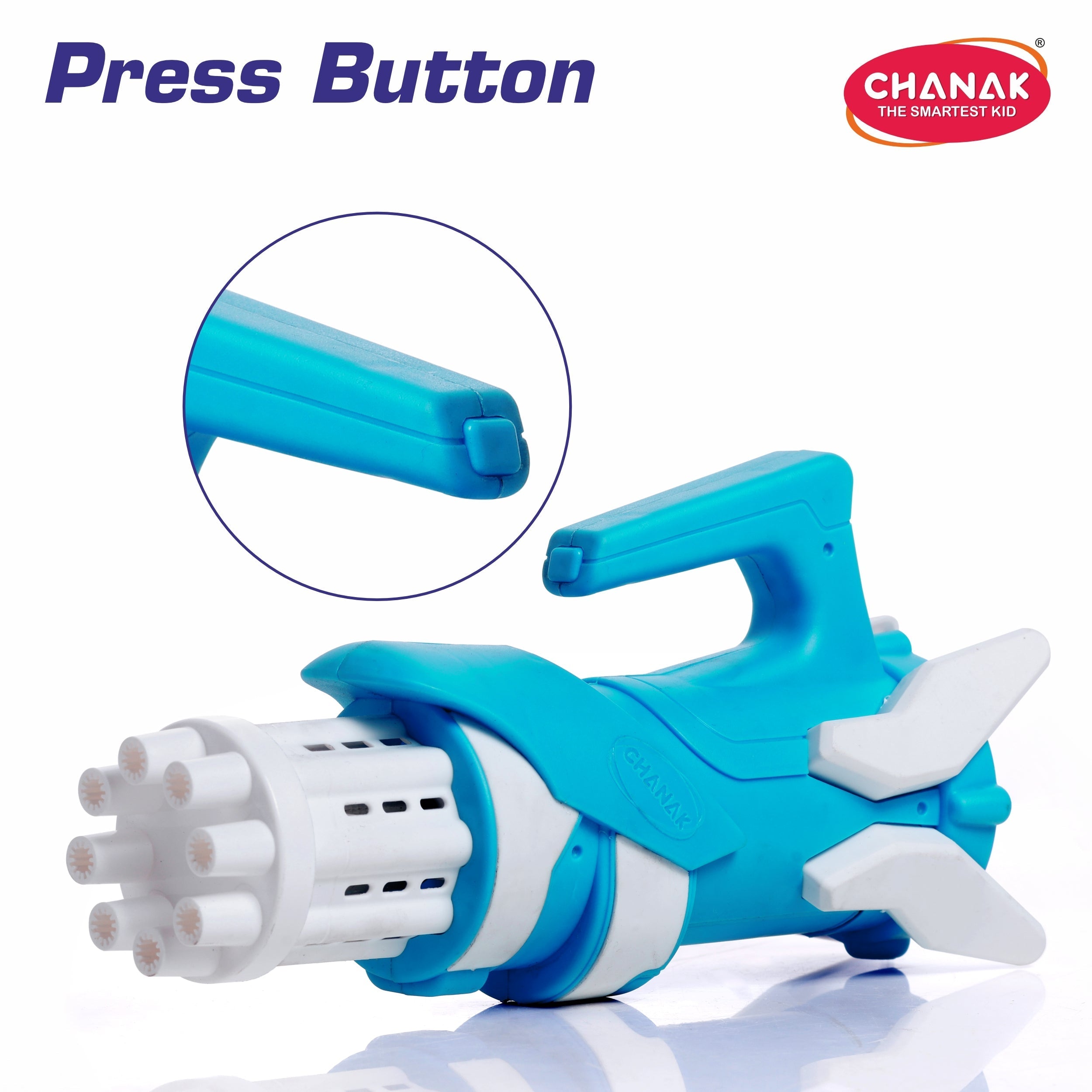 Gatling Bubble Gun (Light Blue) chanak